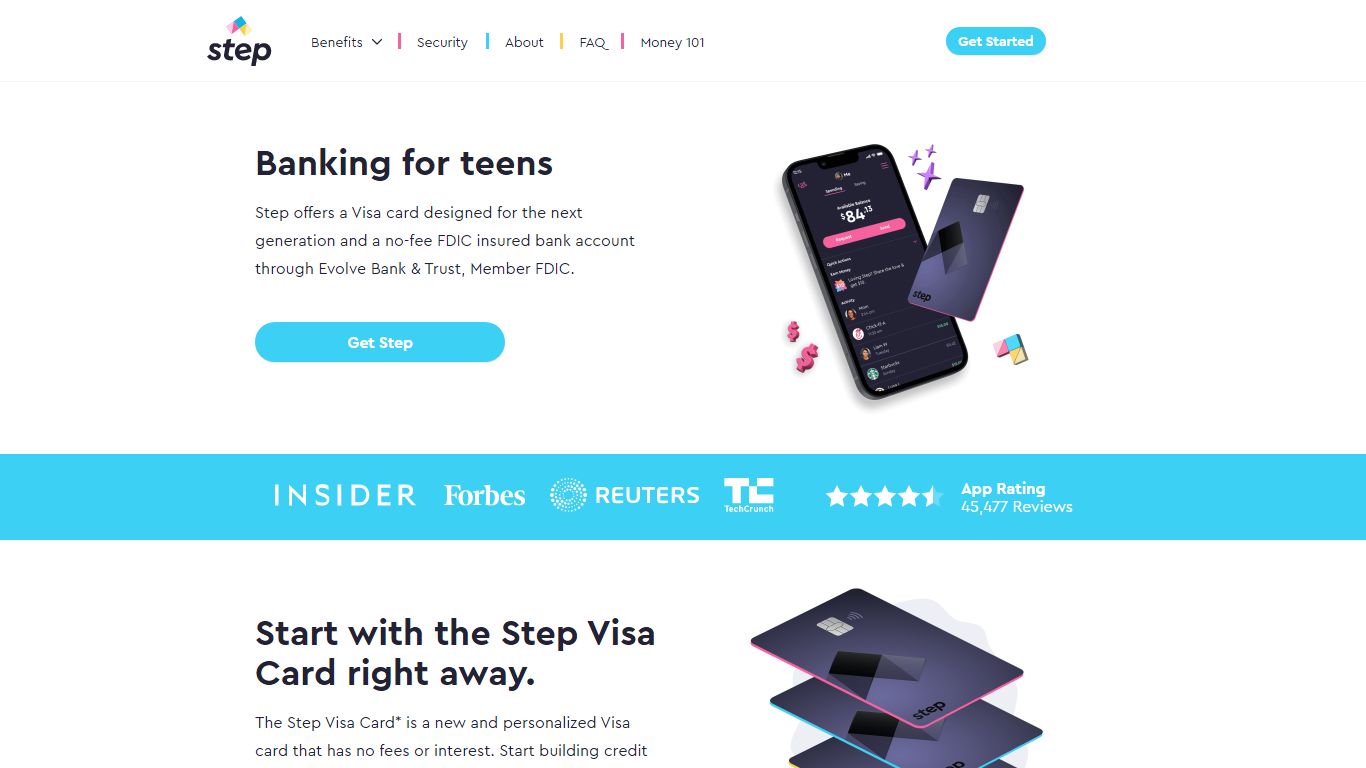 Step — Banking for Teens | Step